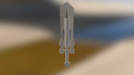 Warrior's sword 3D Model