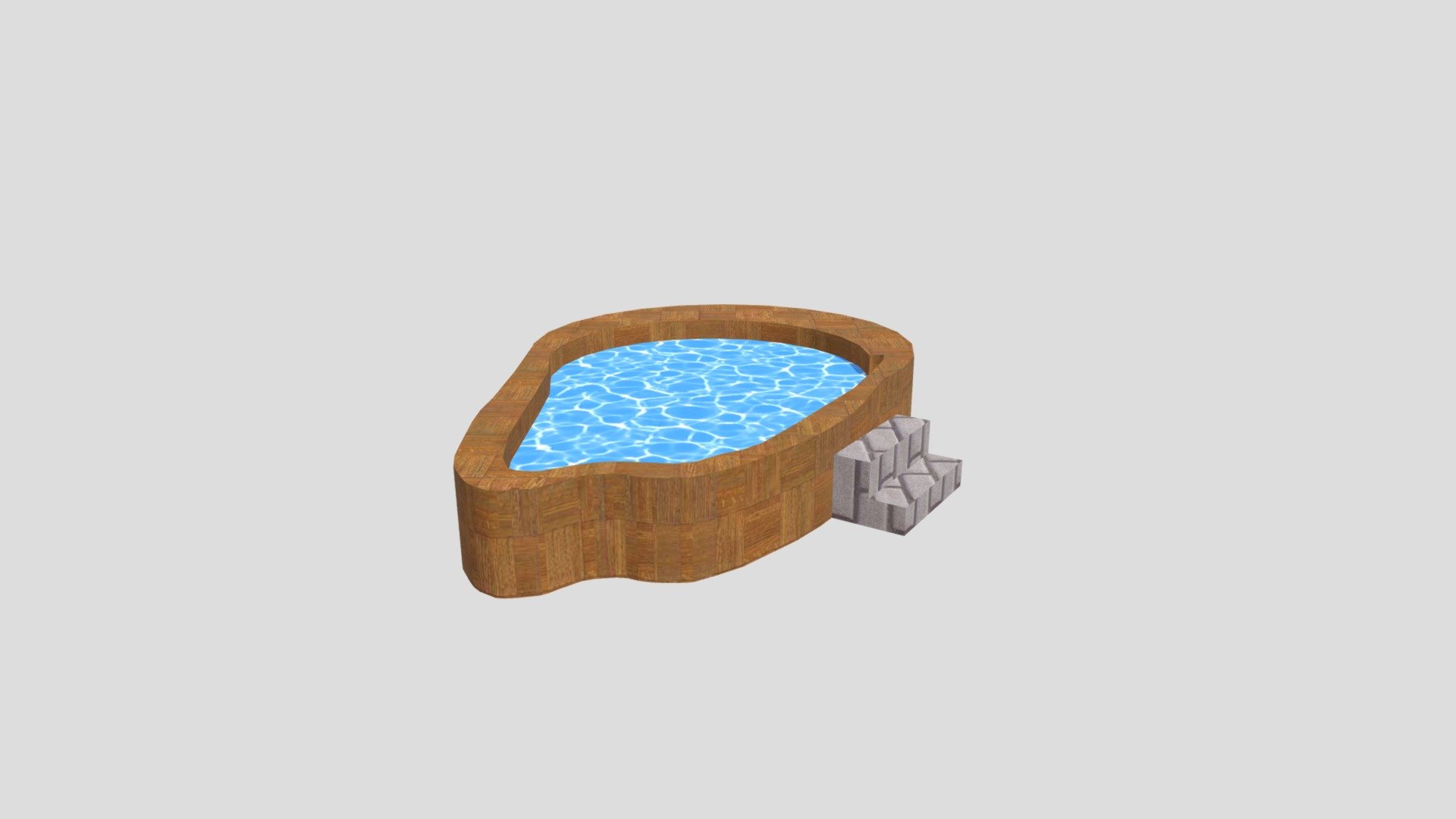 Swimming Pool - 3D model by swellz74 [77269f4] - Sketchfab