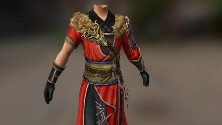 Huyết Đao Môn - Áo 3D Model