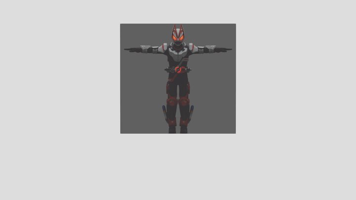 Kamen Rider Geats - Magnum Boost [HD] 3D Model