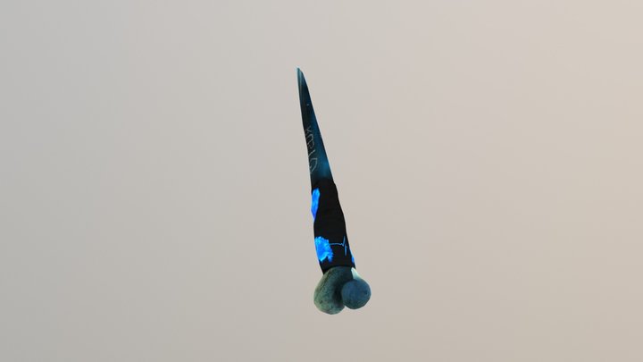 Moonlight knife 3D Model