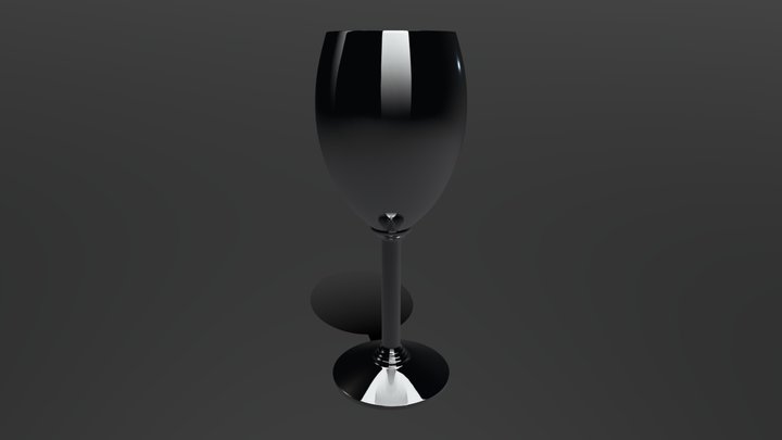 Wine Cup 3D Model