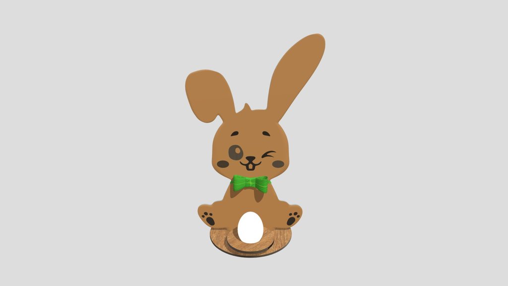Easter Bunny Figurine