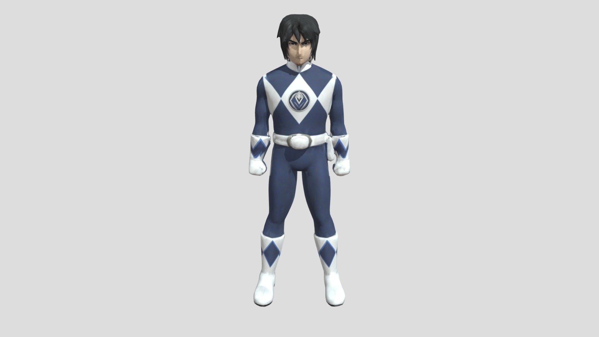 [OC] Darko (Power Ranger) - Download Free 3D model by IITheDarkness94II ...