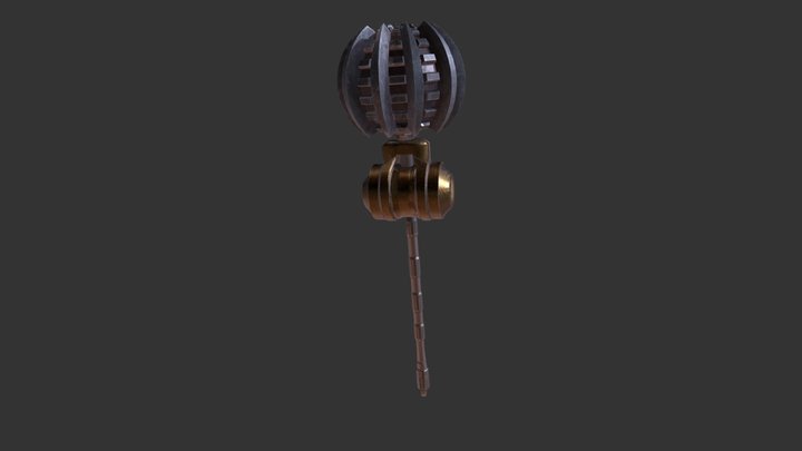 Two_Handed Mace 3D Model