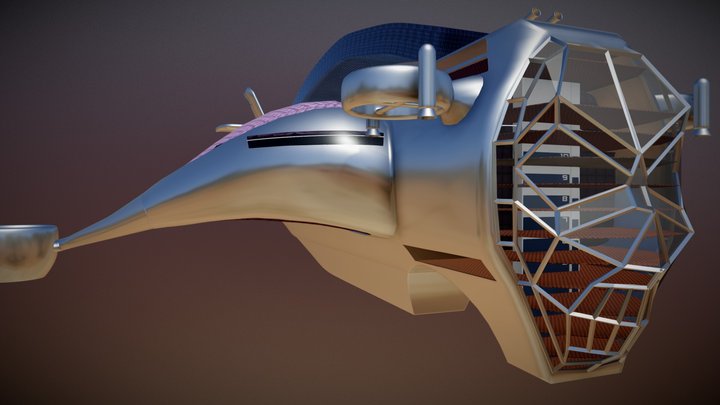Precariat Air Ship v3 3D Model