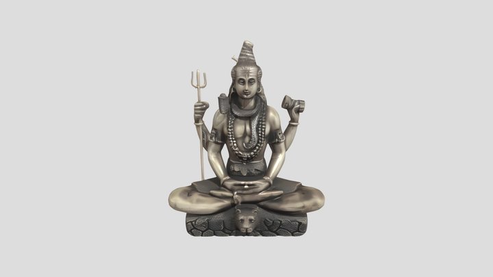 Lord Shiva Mahadev 3D Model