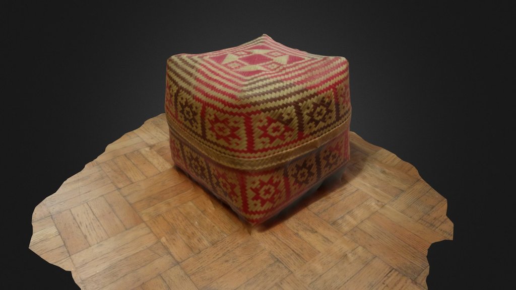 Woven indonesian basket
