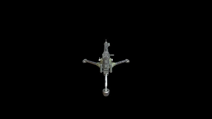 Machine Gun | M2/MG3 Hybrid 3D Model