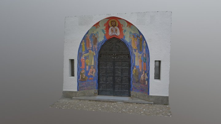 Church Entrance 3D Model