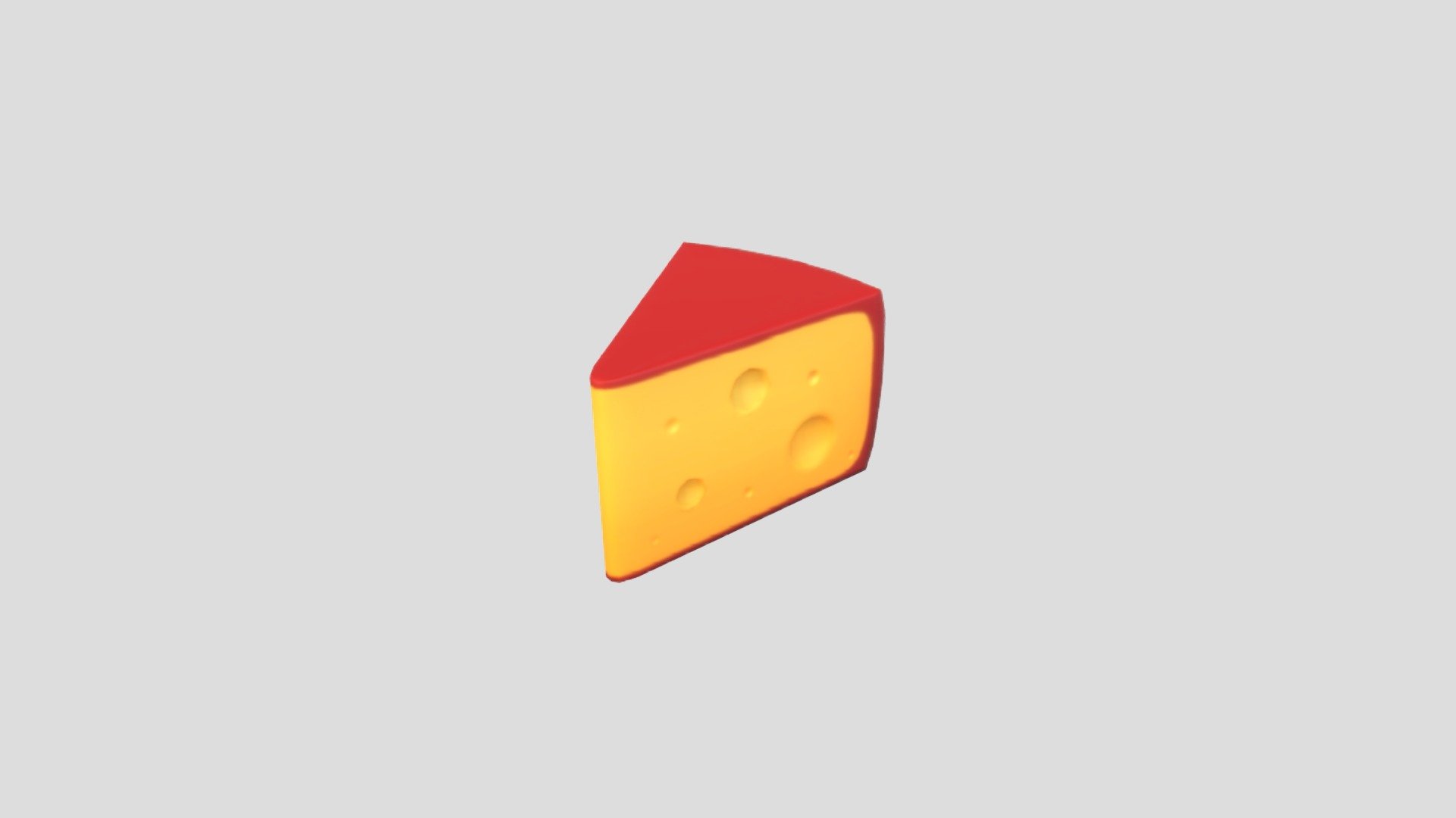 Low Poly Cheese
