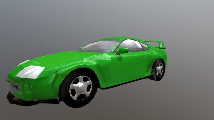 Toyota Supra 94' 3D Model