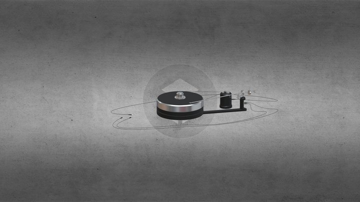 GRAMOPHONE UNITRA FRYDERYK 3D Model
