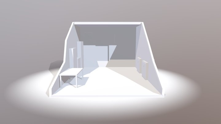Outside_Grey_Block_Coldroom_03 3D Model