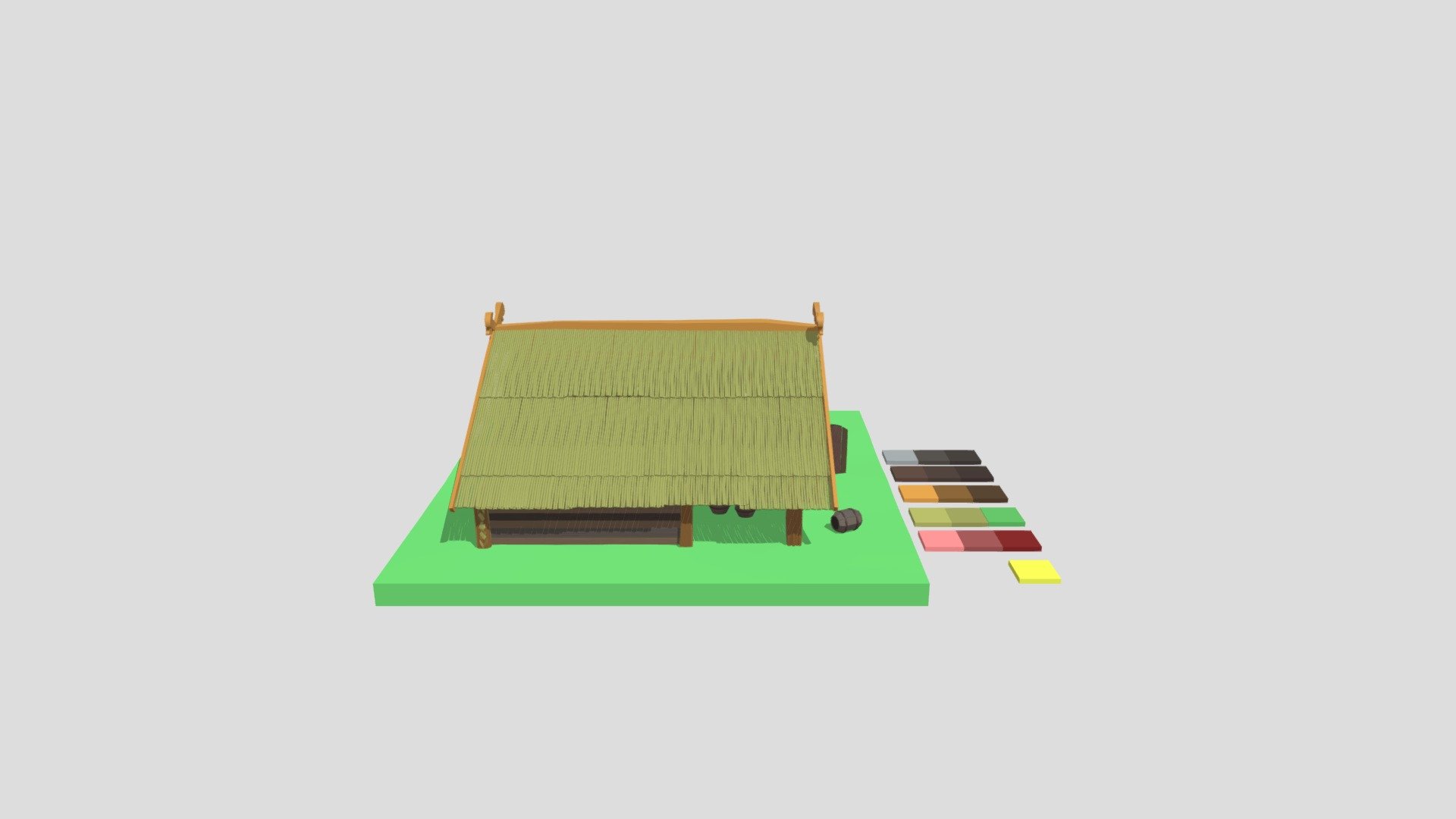 Viking hut colored draft DZ