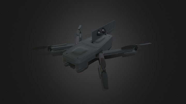 DRONE - VORTEX [ DJI MINI INSPIRATION ] 3D Model