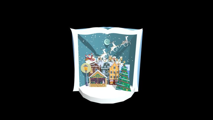 Cuento de Navidad 3D Model