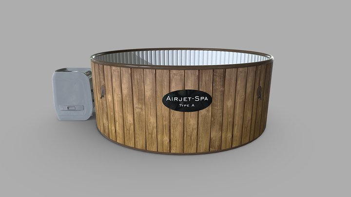 Jacuzzi - A (Airjet Technology Spa) 3D Model