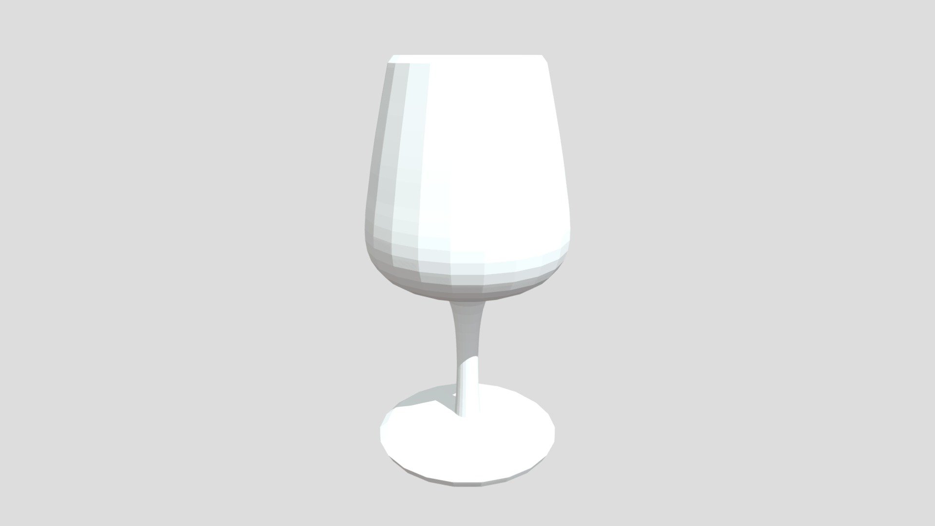 Wine Glass from Poly by Google