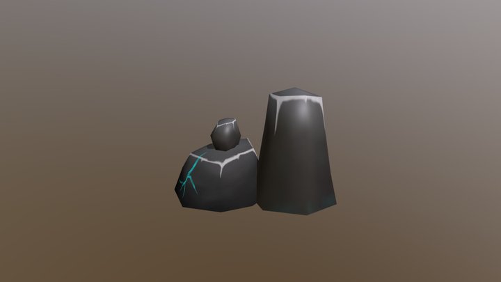 a110082012_陳韋翰_擁有鋼鐵般意志的石頭 這使我充滿了決心 3D Model