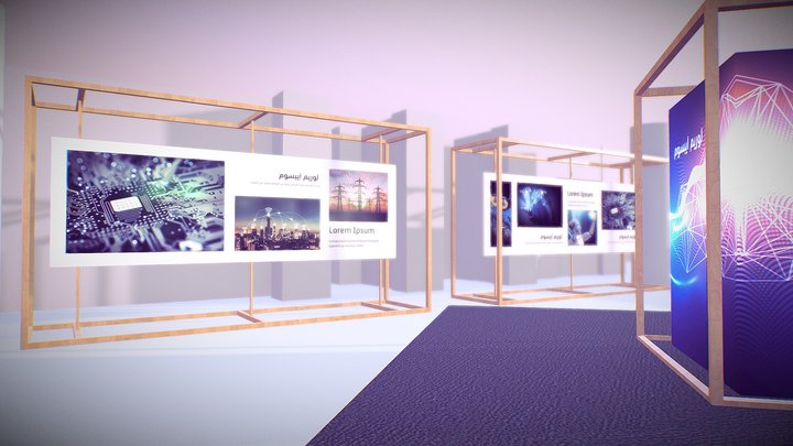 Gallery Wall V2 3D Model