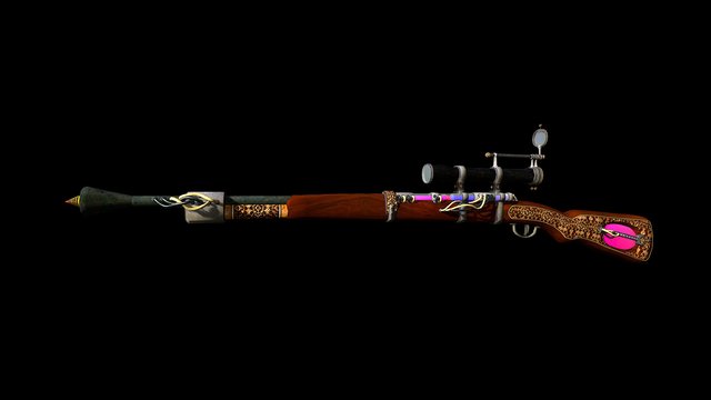 Sniper Rifle 3D Model