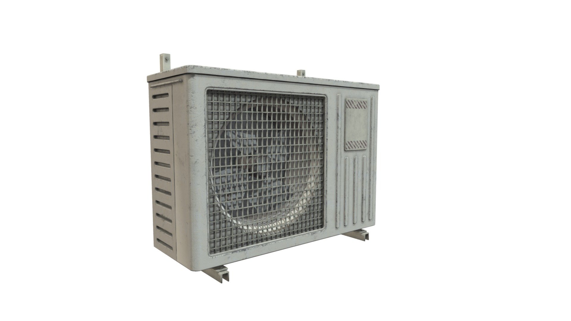 External Air Conditioner - Buy Royalty Free 3D model by Adrian Kulawik ...