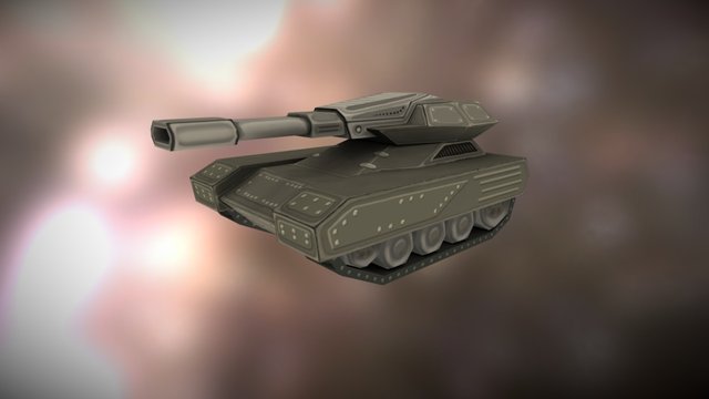 Tank 1 3D Model