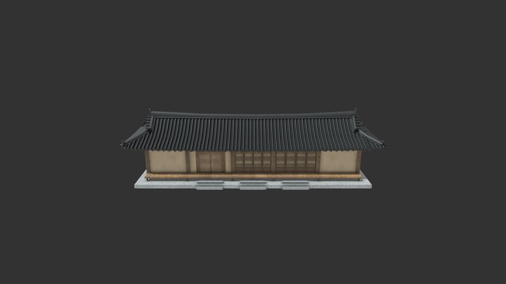 Korean Traditional House : Hanok 3D Model