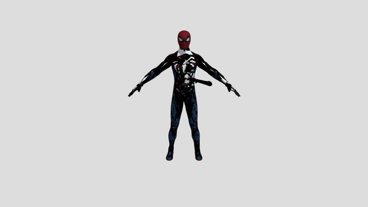Spiderman Advanced Suit 2 3D Model