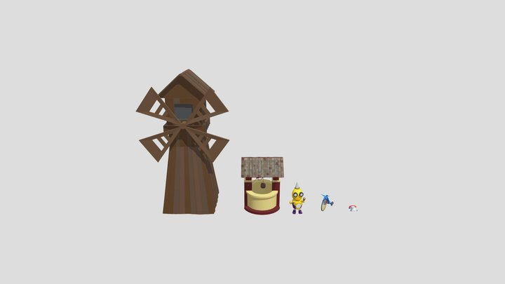 5 Models For Paint 3D Model