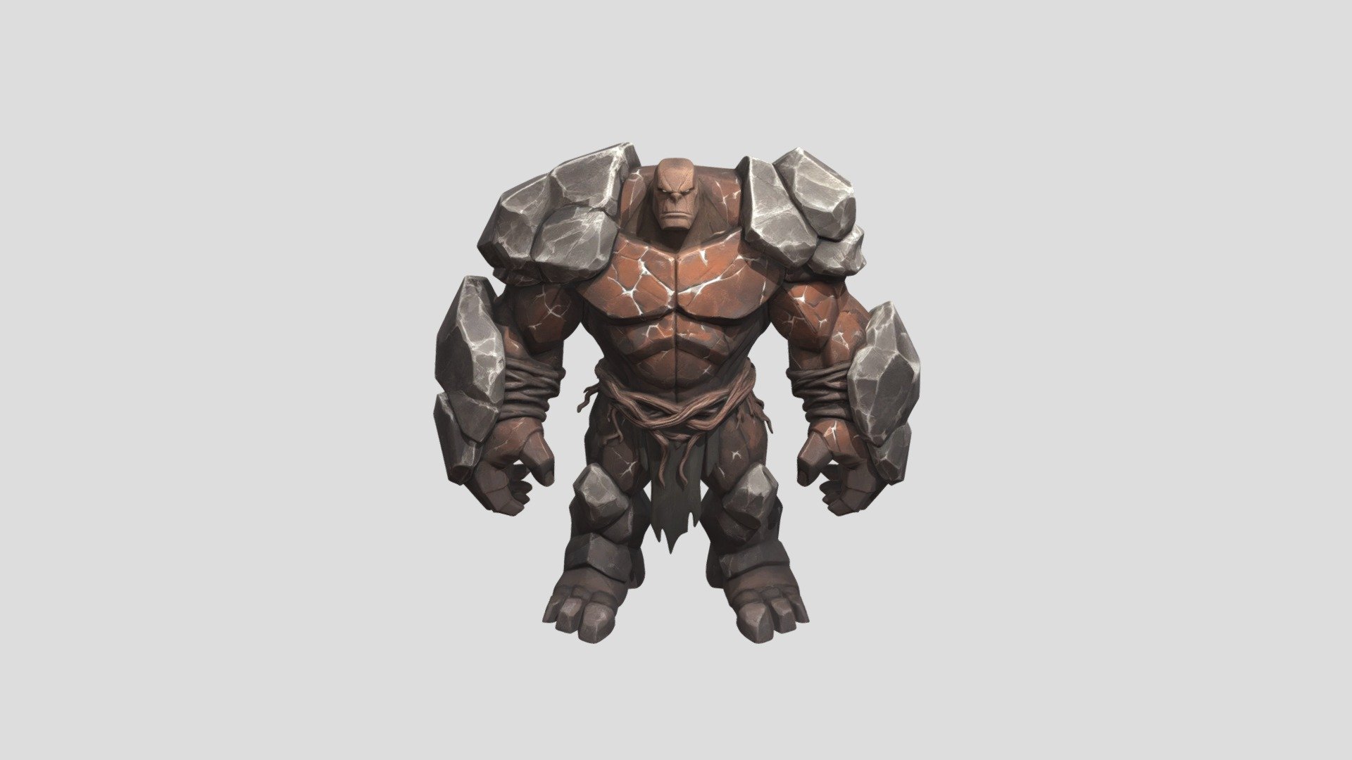 Granite Colossus - 3D model by Ezkilat [7733e9b] - Sketchfab