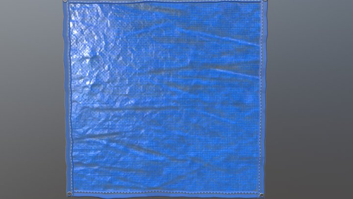 Substance Designer Tarp 3D Model