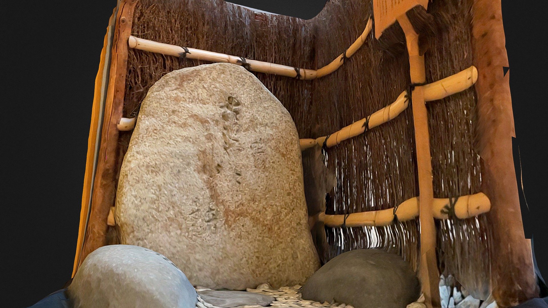 Matsuo Basho's haiku monument