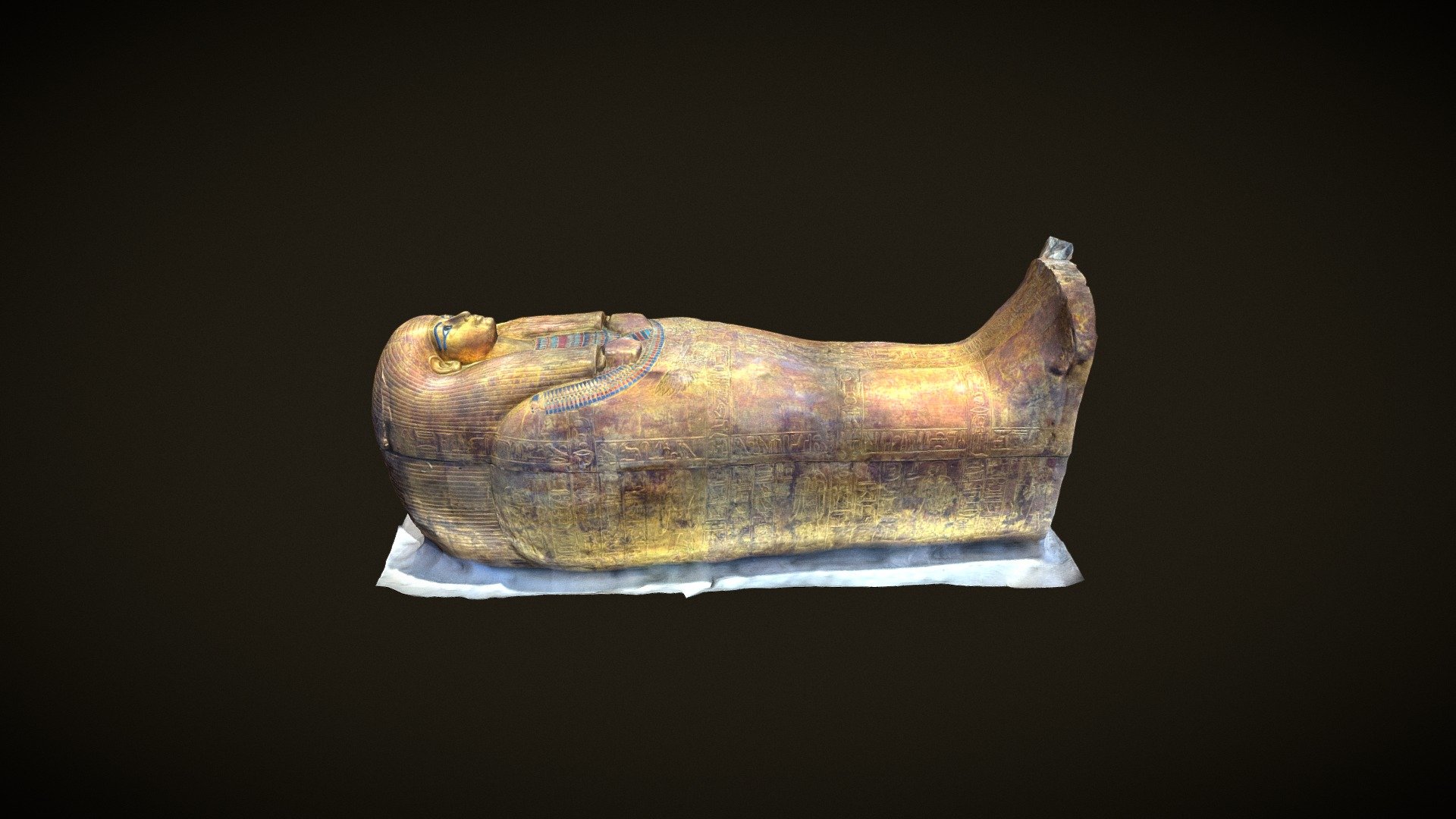 Coffin of Thuya - 3D model by Luke Hollis (@lukehollis) [773556d ...