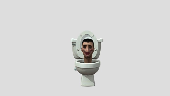 Skibidi toilet male 07 3D Model
