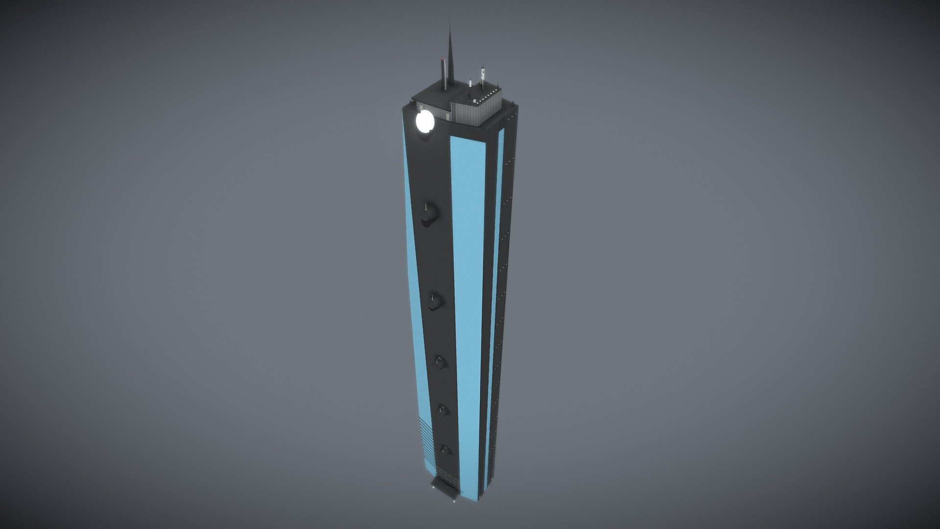 Skyscraper - Download Free 3D Model By Hnanw [7736458] - Sketchfab