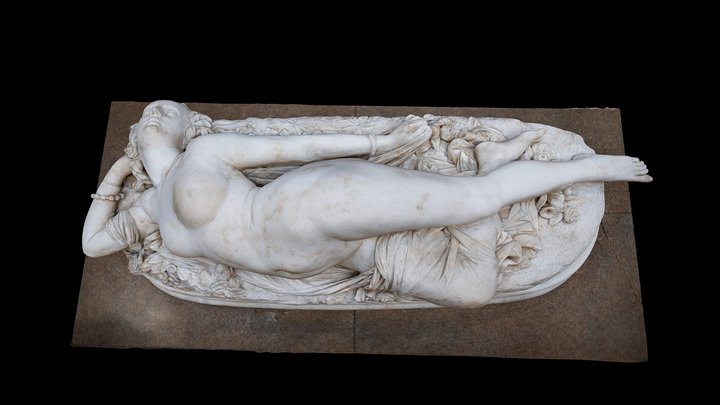 Femme piquée par un serpent - Auguste Clésinger 3D Model