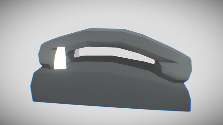 Corded Phone No Buttons – Modello 3D gratuito STL