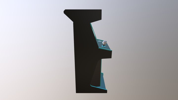Arcade Machine 3D Model