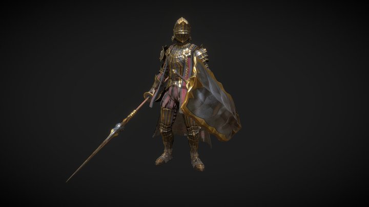 Knight 3D Model