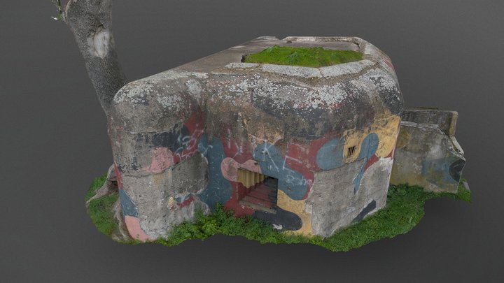 Bunker O3/28/A-160 Z 3D Model