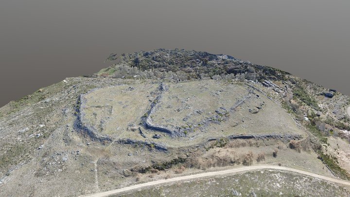 Castro de San Millao, Cualedro, Ourense 3D Model