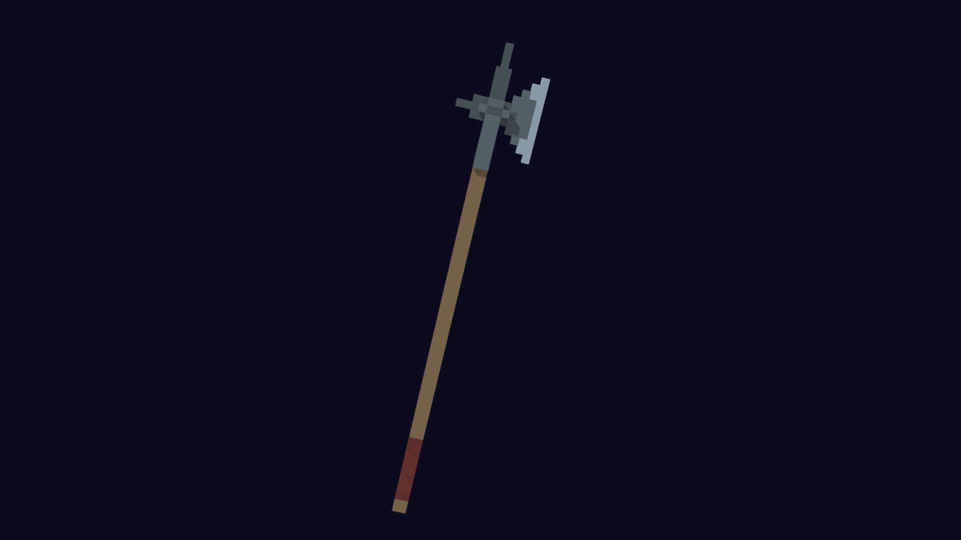 Voxel Spear 5 - 3D Lowpoly Weapons - Buy Royalty Free 3D model by ...