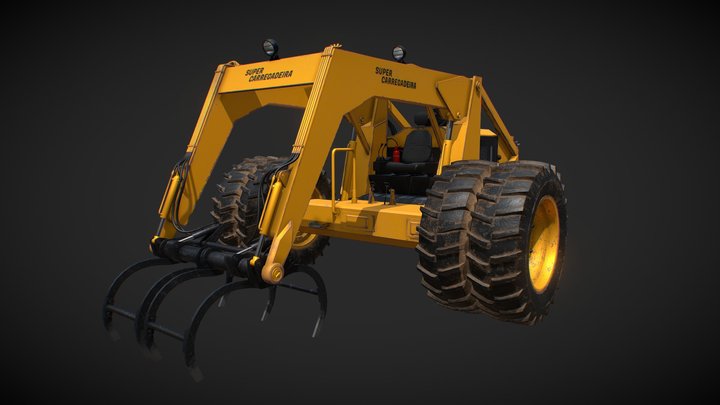 Super Carregadeira 3D Model