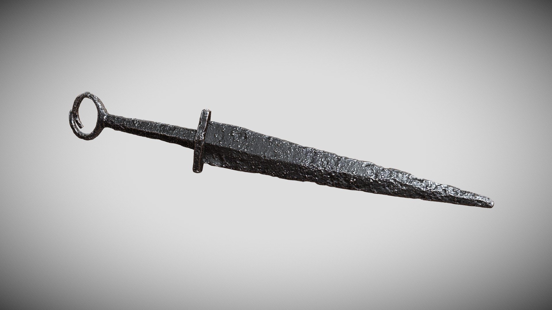 Battle dagger of a Sarmatian warrior - 3D model by Igor Denisov (@Digor ...