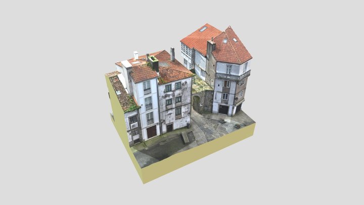 Arco de Mazarelos. Santiago de Compostela 3D Model