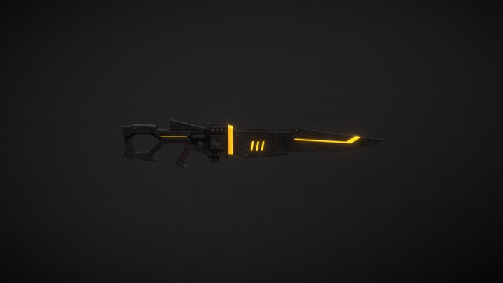 Weapon 3D Model