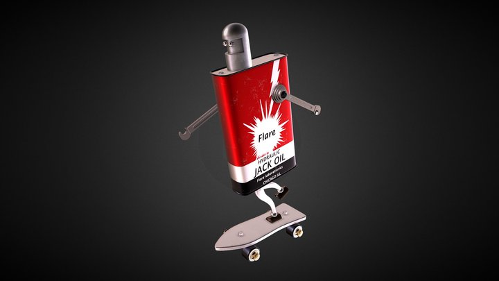 Toy Robot 3D Model
