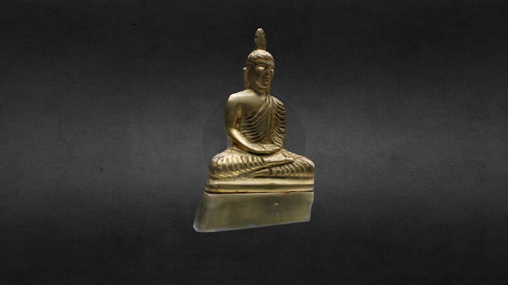 very small asian sculpture 3D Model